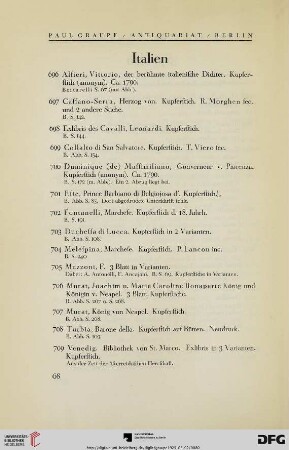 Italien (Nr. 696-716)