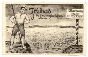 o.Nr.: Freibad in den masurischen Seen ... (Leunis?)