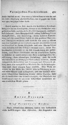 Kurze Notizen