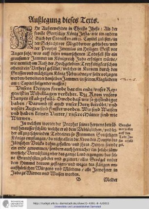Außlegung dieses Text