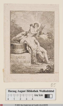 Exlibris des David Friedländer