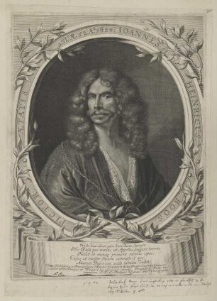 Bildnis des Ioannes Heinricus Roos