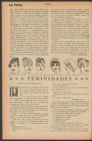 Feminidades : Diario de una niña inutil