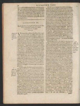 Exhortatio XIX.