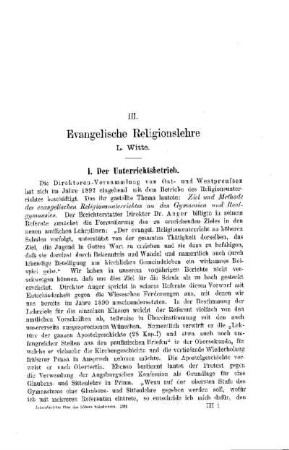 Evangelische Religionslehre