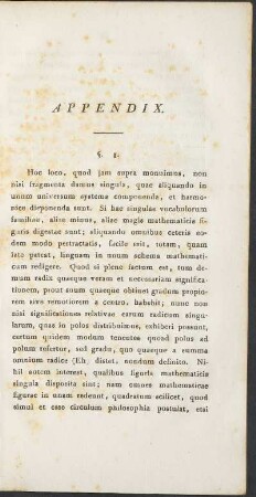 Appendix