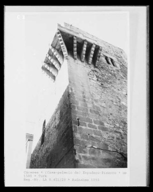 Casa-Palacio de Espadero-Pizarro & Del Mono — Torre de los Espaderos