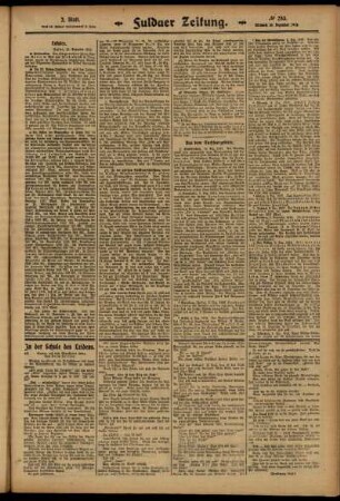 Zweite Ausgabe vom Mittwoch, den 10. Dezember 1913.