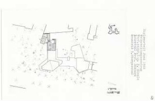 Volksbildungszentrum (Diplomarbeit bei Kurt Dübbers): Grundriss 3. Obergeschoss 1:200