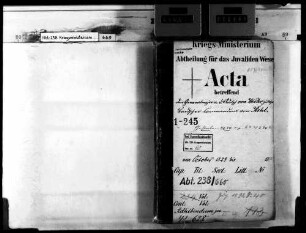 Weiler, Adolf von
