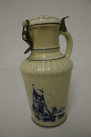 Krug (Bierkrug mit Deckel)