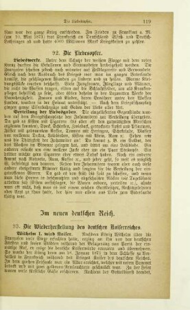 93. Die Wiederherstellung des deutschen Kaiserreiches