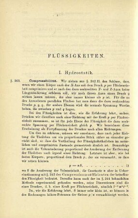 Flüssigkeiten.