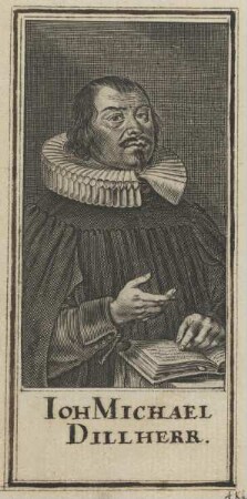 Bildnis des Johann Michael Dilherr