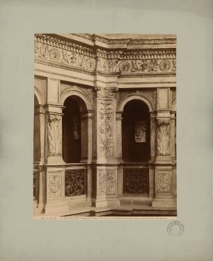 Santa Maria presso San Satiro, Mailand: Sakristei (Baptisterium), Detail