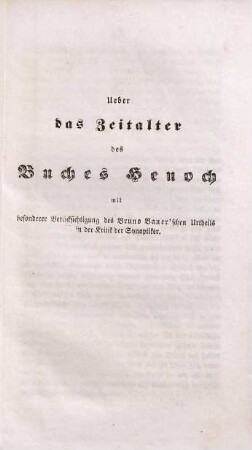 Beiträge zur Kritik und Exegese
