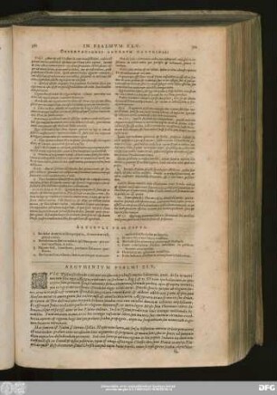 Argumentum Psalmi XLV.