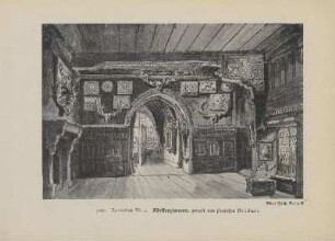 1897. Decoration Nr. 2. Försterzimmer, gemalt von Professor Brückner