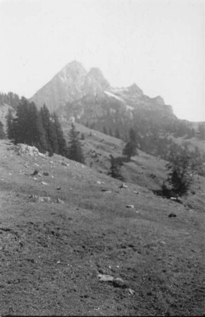 Wendelstein : Blick von Südwesten auf den Wendelstein (1838 m)