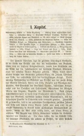 Tilly oder der dreißigjährige Krieg : von 1618 bis 1632