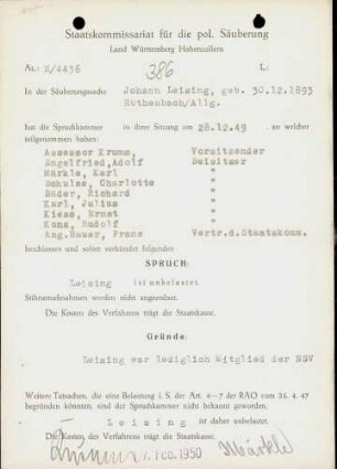 Leising, Johann