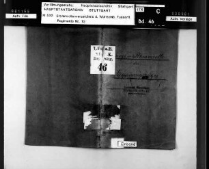 Kriegsstammrolle der bespannten Batterie