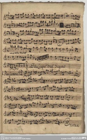 Fasch, J.F., Suiten, FWV K:a3 / Ausw.