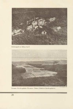 Erholungsheim Belzig-Land ; Siemens-Erholungsheim Koserow, Ostsee (Arbeiter-Erholungsheim)
