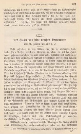 371-375 Der Islam und seine neuesten Bewunderer