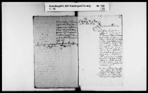 Revision des Bergamts Scheibenberg mit Oberwiesenthal