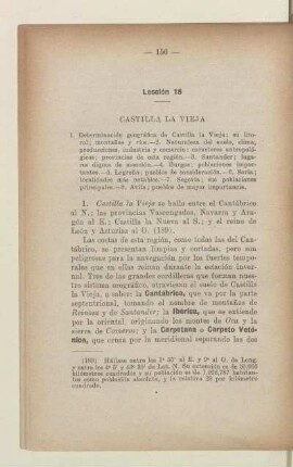 Lección 18. Castilla la Vieja