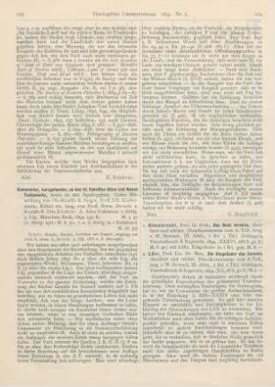 123-124 [Rezension] Kommentar, kurzgefasster, zu den hl. Schriften Alten und Neuen Testaments, sowie zu den Apokryphen