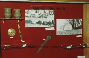 Heimatmuseum: Schaukasten "Bronzezeit"