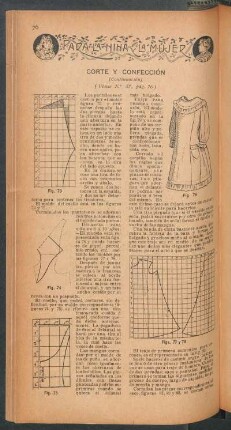 Para la niña y la mujer - Corte y confección (Continuación)