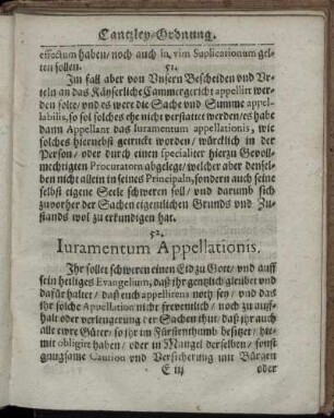 Juramentum Appellationis.