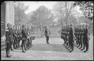 Döbeln. Aufziehen der Wache - Infanterie-Regiment Nr. 139