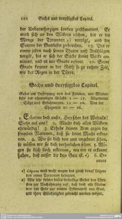 Sechs und dreyßigstes Capitel