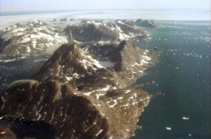 Kulusuk: Flug über die Küstenfjorde und Gletscher, Fjorde von oben
