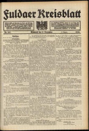 Ausgabe vom Mittwoch, den 08. Dezember 1915.