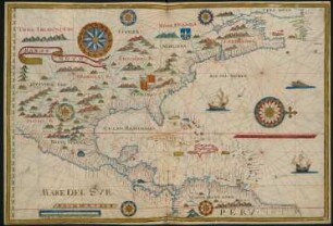 Südlicher Teil von Nordamerika, Zentralamerika und Nordküste von Südamerika