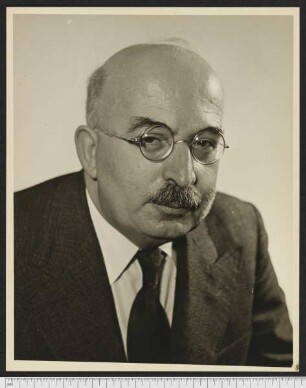 Porträtaufnahme Arnold Zweig