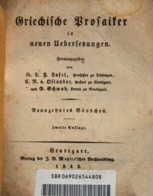 Xenophon's von Athen Werke, 3. Cyropädie ; 3