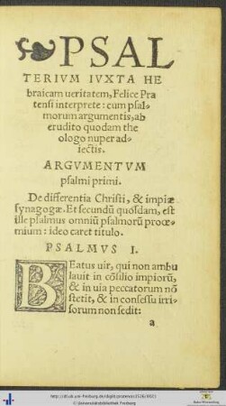 Psalterium