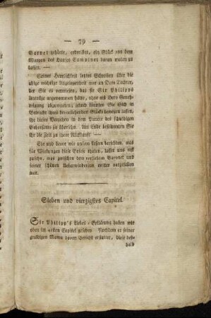 Sieben und vierzigstes Capitel.