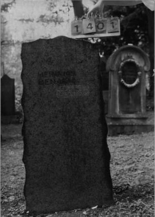Grabstein 1401 [Hahn S. 41 Grab-Nr. 1959/2]