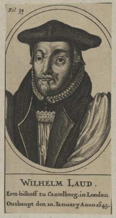 Bildnis des Wilhelm Laud