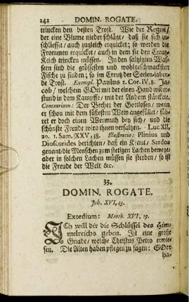 33. Domin. Rogate.