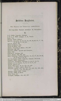 Drittes Register