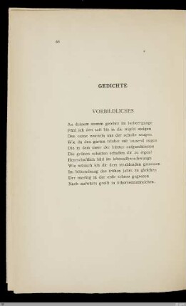Vorbildliches