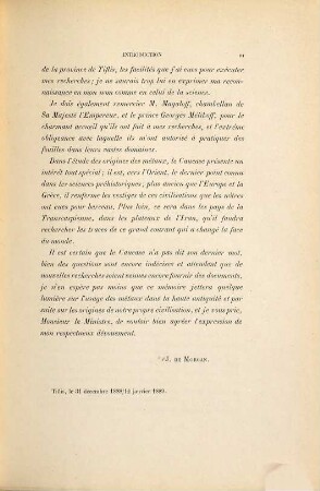 Mission scientifique au Caucase : études archéologiques & historiques, 1. Les premiers ages de métaux dans l'Arménie russe